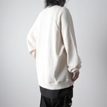 Waffle Dolman Long Pullover　IVORY No.18