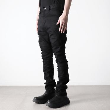 837PAM6 10oz STRETCH DENIM　BLACK No.18