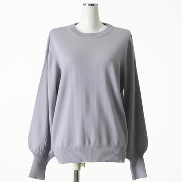 MIDIUMISOLID for Ladies クルーネックプルオーバー　GRAY No.1