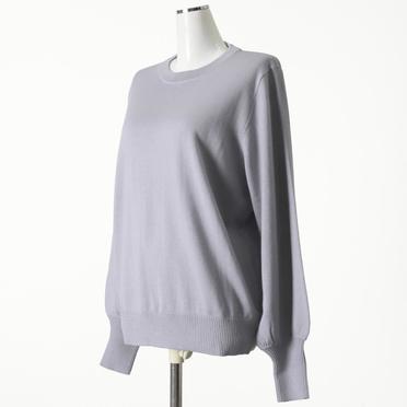 MIDIUMISOLID for Ladies クルーネックプルオーバー　GRAY No.2