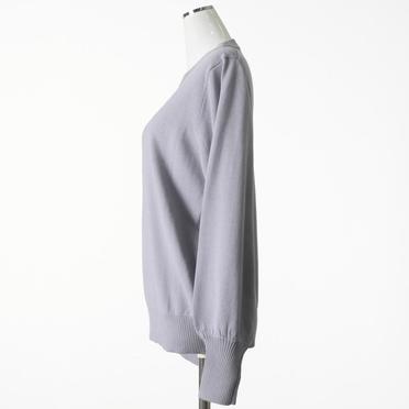 MIDIUMISOLID for Ladies クルーネックプルオーバー　GRAY No.3