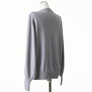 MIDIUMISOLID for Ladies クルーネックプルオーバー　GRAY No.4