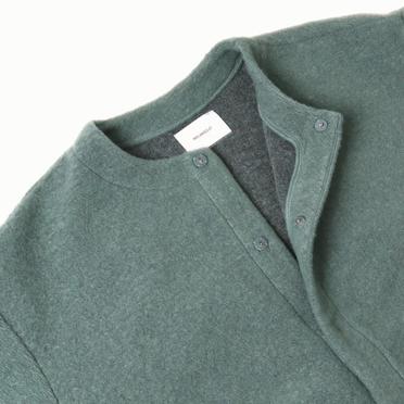 MIDIUMISOLID for Ladies コクーンワイドカーディガン　GREEN No.9