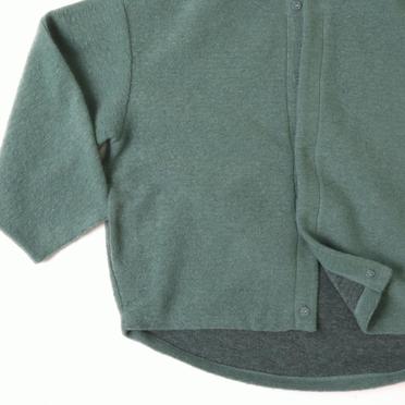 MIDIUMISOLID for Ladies コクーンワイドカーディガン　GREEN No.11