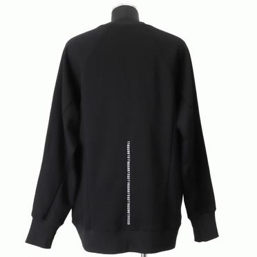 [SALE] 30%OFF　A.F ARTEFACT Bomber Heat Dolman Pullover　BLACK No.5