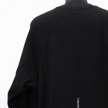 [SALE] 30%OFF　A.F ARTEFACT Bomber Heat Dolman Pullover　BLACK No.7