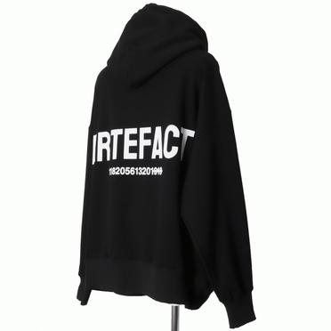 Bomber Heat Artefact Hoodie　BLACK No.6