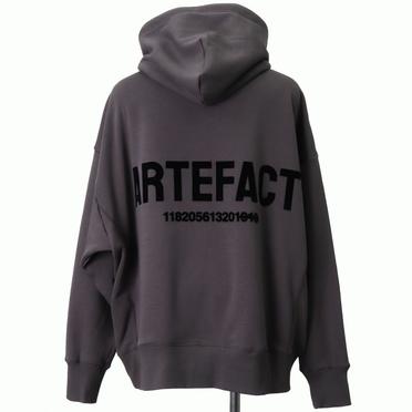 Bomber Heat Artefact Hoodie　D.GREY No.5