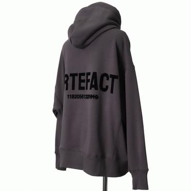 Bomber Heat Artefact Hoodie　D.GREY No.6