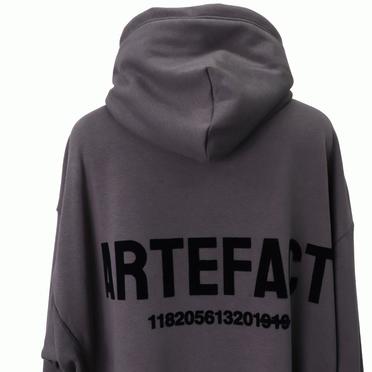 Bomber Heat Artefact Hoodie　D.GREY No.9