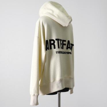 Bomber Heat Artefact Hoodie　CREAM No.4