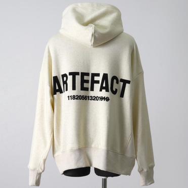 Bomber Heat Artefact Hoodie　CREAM No.5