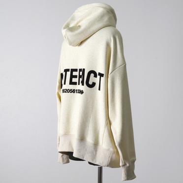 Bomber Heat Artefact Hoodie　CREAM No.6