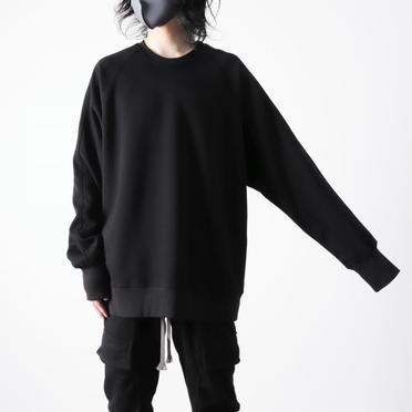 [SALE] 30%OFF　A.F ARTEFACT Bomber Heat Dolman Pullover　BLACK No.16