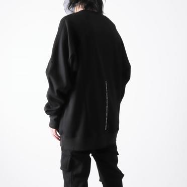 [SALE] 30%OFF　A.F ARTEFACT Bomber Heat Dolman Pullover　BLACK No.19