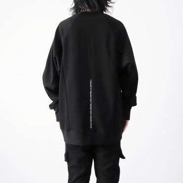 [SALE] 30%OFF　A.F ARTEFACT Bomber Heat Dolman Pullover　BLACK No.20