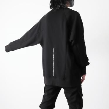 [SALE] 30%OFF　A.F ARTEFACT Bomber Heat Dolman Pullover　BLACK No.21