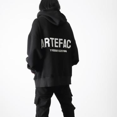 Bomber Heat Artefact Hoodie　BLACK No.17