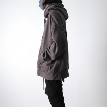 Bomber Heat Artefact Hoodie　D.GREY No.17