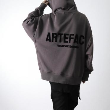 Bomber Heat Artefact Hoodie　D.GREY No.24