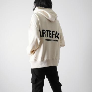 Bomber Heat Artefact Hoodie　CREAM No.18