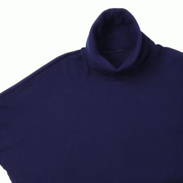 ウォームリブニット ビッグプルオーバー　NAVY No.7