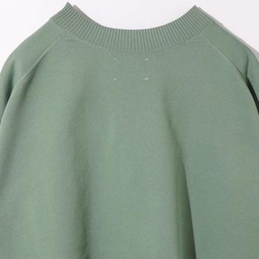 MIDIUMISOLID for Ladies Vネックワイドチュニック　GREEN No.9