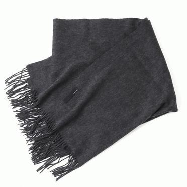 cashmere wool stole　BLACK No.2