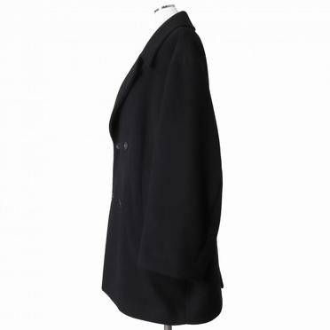 [SALE] 30%OFF MIDIUMISOLID for Ladies ミドル丈コート　BLACK No.3