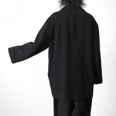 MIDIUMISOLID for Mens ミドル丈コート　BLACK No.21