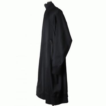 847COM2 VISCOSE/NYLON STRETCH SATIN　BLACK No.3