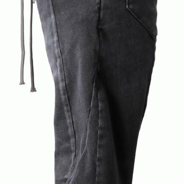 Denim Anatomical Fitted Long Pants　DAMAGE BLACK No.10