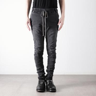 Denim Anatomical Fitted Long Pants　DAMAGE BLACK No.15