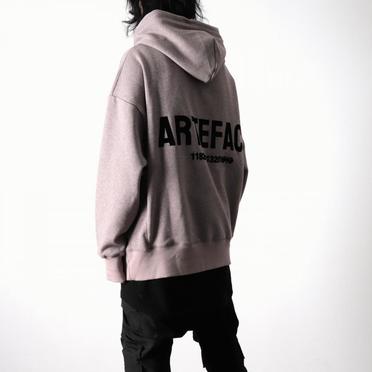 Bomber Heat Artefact Hoodie　BROWN No.16