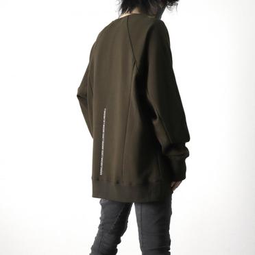 [SALE] 30%OFF　A.F ARTEFACT Bomber Heat Dolman Pullover　KHAKI No.19