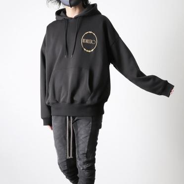 EMBROIDERY MIRROR HOODIE　USED BLACK No.13