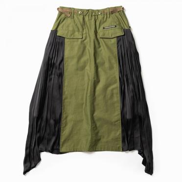 M51 DOCKING SKIRT　KHAKI×NAVY No.2