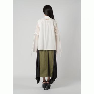 M51 DOCKING SKIRT　KHAKI×NAVY No.5