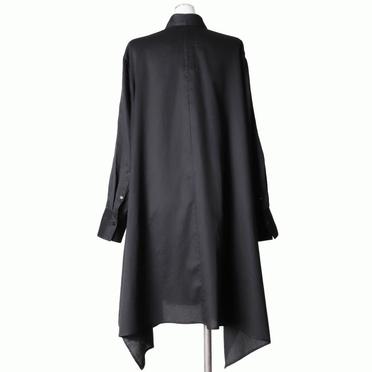 ボリュームロングシャツ　BLACK No.5