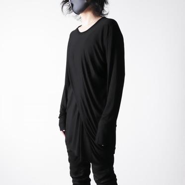 859CUM2 RAYON/SILK JERSEY　BLACK No.14