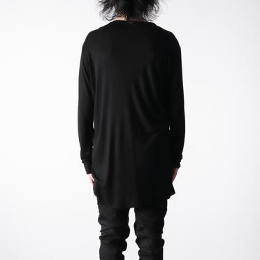 859CUM2 RAYON/SILK JERSEY　BLACK No.16