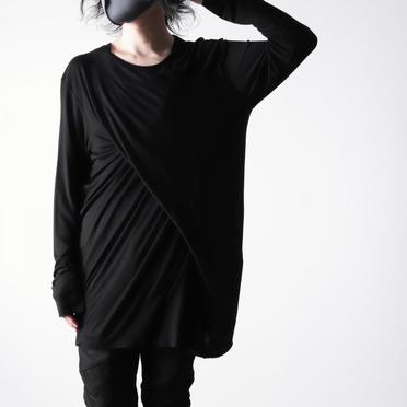 859CUM2 RAYON/SILK JERSEY　BLACK No.20