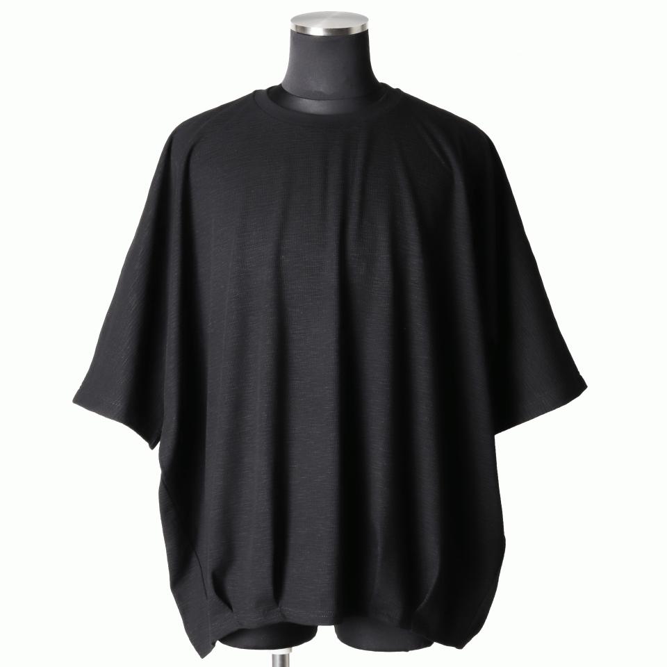 Tuck Dolman Tee　BLACK