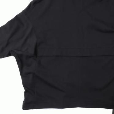 Sweat Dolman Zip Hoodie　BLACK No.13