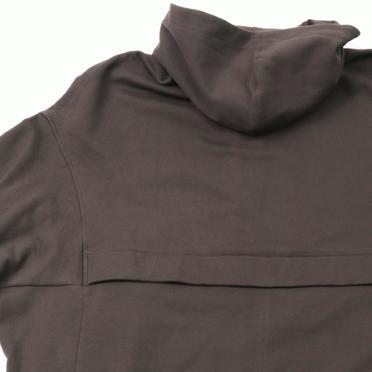 Sweat Dolman Zip Hoodie　D.GREY No.12