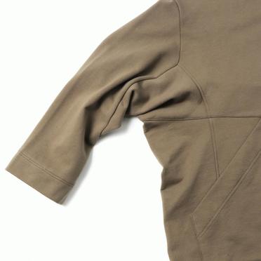 Sweat Dolman Zip Hoodie　KHAKI No.10