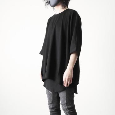 Tuck Dolman Tee　BLACK No.14