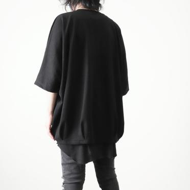 Tuck Dolman Tee　BLACK No.16