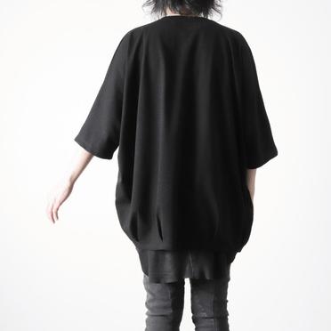 Tuck Dolman Tee　BLACK No.17