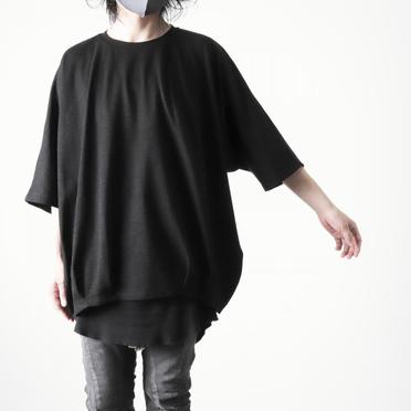 Tuck Dolman Tee　BLACK No.19